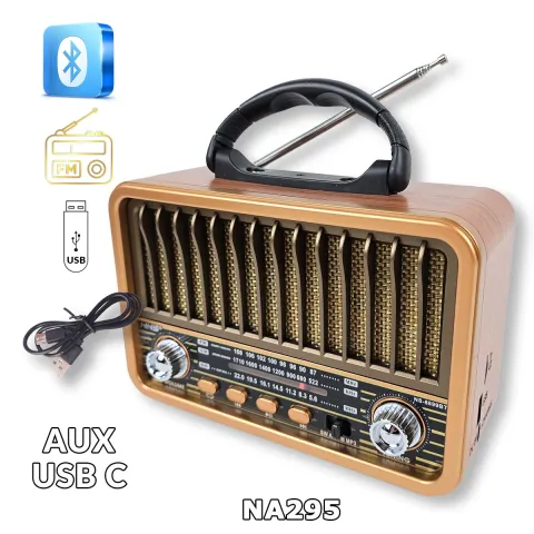Retro Bluetooth radio NA295